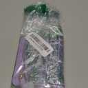 Toughergun Wallet Women Rfid Blocking Small Compact Bifold Luxury Leather Pocket Wallet Ladies Mini Purse with ID Window (CH Light Purple)