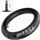 20x4.0 Fat Tubes 20x3.0/3.5 Fat Tire Tube 20x3.5/4.0 Bike Tube 20x4.0/4.5 Heavy Duty Tire Tubes for 20 Electric Bike Fat Beach Bike 2 Pack