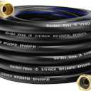 50 FT Garden Hose, Flexible No Kink Heavy Duty Garden Water Hose Flex Copper Bullet Collapsible Washer Rubber Hose 5/8" Soft Lightweight Outdoor Waterhose Manguera Para Jardin