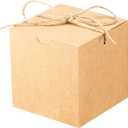 UnicoPak 30 Pack 5x5x5 Brown Small Gift Boxes, Great for Gift-giving like Mug, Candle, Ornament, Soap, Glass, Offering a Nice Gift Presentation