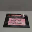 DINKY Laptop Skin Sticker Decal, 13" 13.3" 14" 15" 15.4" 15.6 inch Laptop Universal Reusable Vinyl Skin Stickers Cover Art Decal Notebook PC Personalized Protector (Pink Letters)