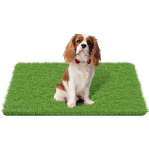 MAYSHINE Fake Grass for Dogs, Artificial Turf Grass Indoor Outdoor, Mat for Dogs Soft Blades, Cesped Artificial for Patios, Dog Astro Turf for Balcony, Quick Clean, Easy Rinse Patio Rug, 35"x24"