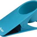 Drinking Home Office Desk Table Top Cup Clip Drink Drink Soda Coffee Cup Holder Cup & Saucer Clip Design (Blue)