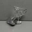 Desktop Heart-Shaped Photo Tree Style Holders Round Base,5-Branch Family Picture Frame Clips Holder Desk Card Display Stand for Christmas,Wedding, Birthday Party,Gift Silver