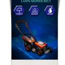 Lawn Mower 52" Deck Belt for Husqvarna 522795901 539104335 Exmark 126-2538 382099 Ferris 5100003 5103395 5103675 5103872 CD48 LZ25 5225 5227 6127 613, 5/8" x 163 1/2"