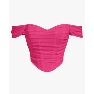 Floerns Women's Off Shoulder Short Sleeve Asymmetrical Hem Ruched Corset Crop Top(Size M) Floerns Women's Off Shoulder Short Sleeve Asymmetrical Hem Ruched Corset Crop Top(Size M)