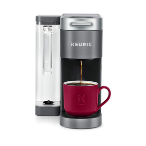 Keurig K-Supreme Single Serve K-Cup Pod Coffee Maker, MultiStream Technology, 4 Brew Sizes, 66oz Dual-Position Removable Reservoir, Gray
