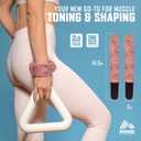 RBX Wrist & Ankle Weights Set (2LB Pair/1LB Each), Adjustable Comfort Fit for Training & Toning