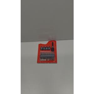25-Piece Drill Bit Set with Quick Release Bit Holder Drill Attachment