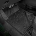 Floor Mats for Ford Bronco 2021-2026, All Weather Floor Mats Trunk Cargo Liner with Backrest Protectors and Door Sill Guards Accessories, Full Coverage Set (Fit 4 Door Models)
