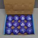 Galaxy Slime Party Favors, 12 Pack Slime Balls with Glitter, Non-Sticky, Student Gifts Goodie Bags Stuffers for Kids, Classroom Reward, Party Supplies, Blue