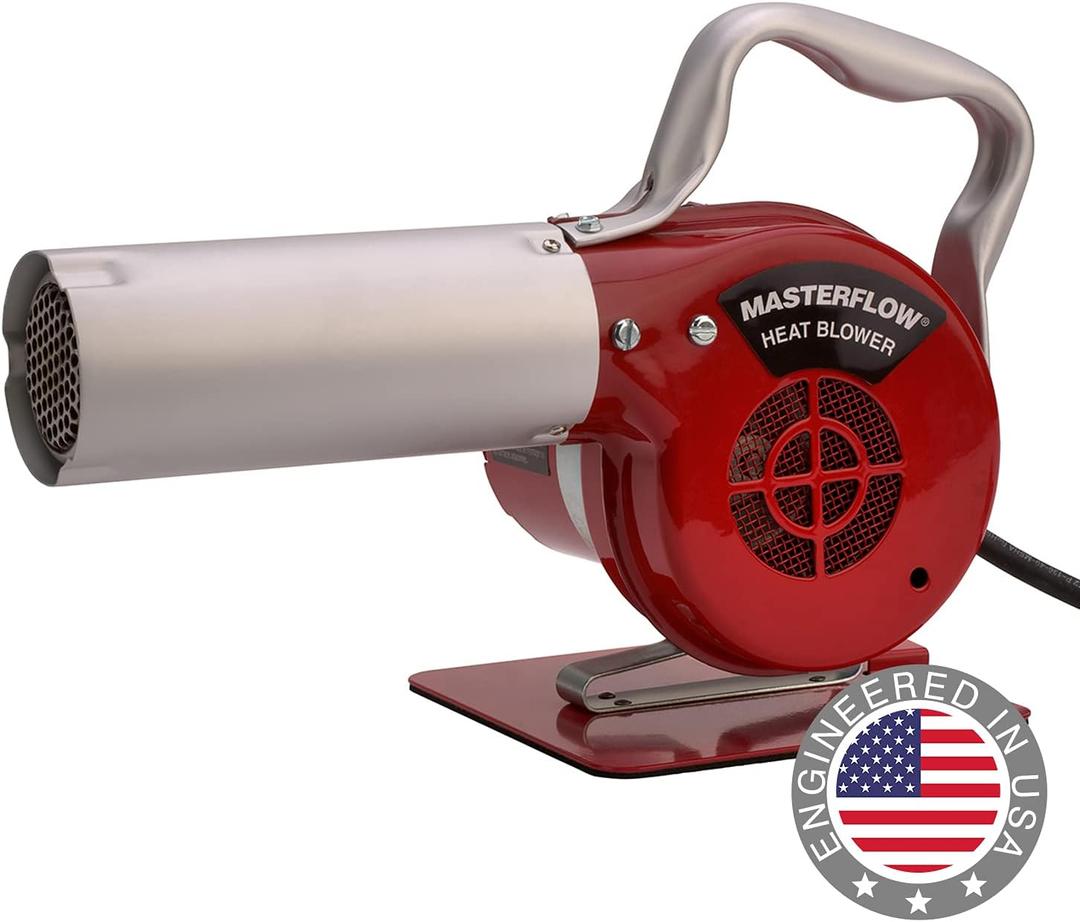 Master Appliance AH-501 Masterflow Heat Blower, 500 Degree Fahrenheit, 120V, 160 Watts, 47 CFM Airflow Heat Gun, Adjustable Stand, Quiet Brushless Motor, Assembled in USA