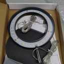 Yadoker 72 LEDs Full Spectrum Plant Grow Light for Indoor Plants，Height Adjustable, 6.3" Aluminum Housing,Automatic Timer with 8/12/16 Hours,10-Level Brightness,Black Plant Light,1 Pack