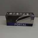 Carry Case designed for Playstation Portal remote player for PS5 Console holds accessories, Travel and Storage Protection for headset charger and more WHITE/BLACK - Easy Clean Case Gift box Edition