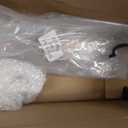 Sieral Aquarium Lids Polycarbonate Canopy with LED Light 29 x 11.38 x 0.12 Inch for 20/29/37 Gallon Without Center Brace Aquariums Cover Fish Tank Lid with a Hook Knife, Black