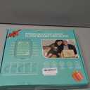 30X 10X Extra Large Floor Magnifying Glass with Light and Stand,60 LED Flexible Gooseneck Floor Magnifying Lamp with 5 Color Modes, 2-in-1 Lighted Magnifiers for Close Work, Sewing,Crafts, Painting (Black)