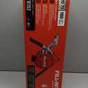 Fill-Rite FR152 Piston Hand Pump with Hose & Nozzle Spout, Red