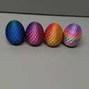 3D Printed Dragon Eggs with Dragon Inside  Fantasy Tabletop Decor, 3D Printing Toys for Kids & Adults  Unique Desktop Decoration & Collectible  Christmas Ornament & Stocking Stuffers (4 Pack)