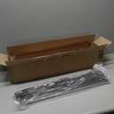 LazBlinds No Drill Cordless Cellular Shades, 24" W x 64" H, Black