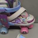 Roller Skates for Girls and Kids, PLIIMONA Toddler 4 Size Adjustable Roller Skates, All 8 Wheels Light up - Fun Illuminating for Girls and Boys, Beginner Kids Roller Skates Indoor Outdoor