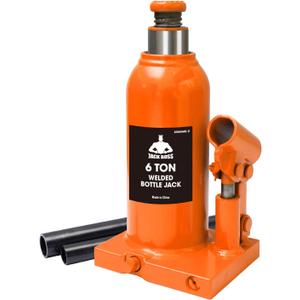 Jack Boss Bottle Jack 6 Ton (12,000 LBs) Hydraulic Car Jack, Fit for Auto Truck Repair and House Lift, Orange