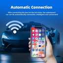 2-in-1 Wireless CarPlay Adapter for iPhone Wireless Android auto Adapter,2026 Upgrade mini CarPlay,Fast Auto-Connect,Plug & Play, Apple Car Play for iOS 10+/ Android 11+