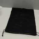 Aestivate 8 Pack Large Velvet Drawstring Pouch, Velvet Bag 810 Inch Storage Bag Cosmetics Pouches Dust Bag 8 Pieces(Black)