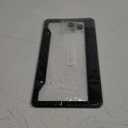 Fashion Handmade 4 Holes Black Crystal License Plate Frames,Premium US Universal Bling License Plate Holder,Waterproof Rhinestone License Plate Cover(1 Frame)