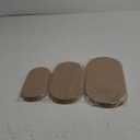 OLYCRAFT 3Pcs Oval Pottery Molds for Clay Ceramic Wood Pottery Tools Clay Drying Board Oval Potterys Molds Plate Forming Mold for Clays Ceramics Making Handbuliding Plates - 3 Sizes