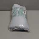 HORIMOTE HOME 100% Cotton Quilted Pillow Shams King Size, Aqua Blue Pre-Washed 2 Pack 20" x 36" Cozy Pillowcases, Breathable Stitching Pillow Cases Cover Decorative for Bed in Geometric Pattern