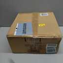 13" Semi Flush Mount Ceiling Light Fixture, 3-Light Gold Drum Light Fixture, Modern Close to Ceiling Light with White Fabric Shade Lamps for Bedroom Living Room Kitchen Hallway Entryway