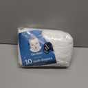 Gerber Unisex Baby Boys Girls Birdseye Flatfold Cloth Diapers Multipack White 10 Pack
