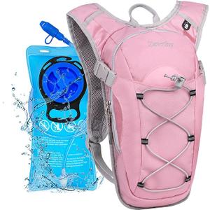 Zavothy Hydration Backpack with 2L Hydration Bladder Water Backpack for Hiking Hydration Pack for Running Cycling Hiking