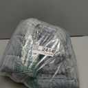 FUNNY FUZZY Pet Couch Covers for Sofa, Washable Dog Couch Cover Protector for Dogs, Flannel Couch Covers for Dogs Pet Friendly Pets Mat Bed Sofa Cover (Blue-Grey, 27.6"59.1")