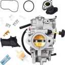 ALL-CARB Carburetor Replacement for Yamaha Big Bear 350 1987-1998 Moto-4 350 YFM 350 1987-1995 Kodiak 400 YFM400 1996-1998 Carb with Fuel Valve Switch
