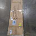 KEIKI Queen Size Metal Loft Bed Frame with Convertible Staircase, Built-in Storage Shelves & Wardrobe, Loft Bed with Solid Slats & Guardrail, No Box Spring Required, Easy Assembly, for Bedroom, White