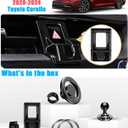 Car Phone Holder Mount, for Toyota Corolla 2024 2023 2022 2021 2020, Air Vent Stand, for Magsafe Magnetic Navigation Bracket, iPhone 17 16 15 14 13 Pro Max Air, All Phones (Not Fit 2019-2012)