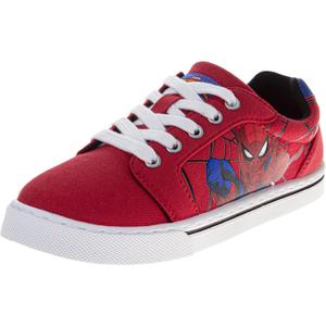 Marvel Comic Superhero Character Sneakers Spiderman Shoes Hero Sneaker for Boys Size: 13