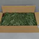 Christmas Garland with 50 Lights 9 Ft, Prelit Xnas Garland with Cypress Leaf, Battery Operated Christmas Decor for Mantle Staircase Indoor and Outdoor (RealLiketips-A)