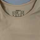 Lovdaswi Girls Thermal Sets Tops & Pants Children Base Layer for Dance (Large, Nude)