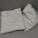 BGment Linen Semi Sheer Curtains 84 Inches Long 2 Panels Set for Living Room - Ivory Light Filtering Drapes with Rod Pocket Textured Lightweight Window Treatments for Bedroom, 52 X 84 Inch