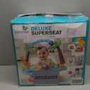 Summer by Bright Starts Deluxe SuperSeat, Wild Safari, Fun Baby Seat for Sitting Up, Playtime, and Meals, Ages 4 Months to 4 Years