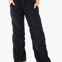 Yogipace Women's 25"/28"/31"/34" Lightweight Wrinkle Resistant Dance Studio Pants Travel Pant, X-Small/28 Inseam Petite , Black