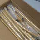 Wingedbird 7.2ft Gold Door Arch Frame Metal Wedding Flower Arch Balloon Backdrop Stand with Storage Bag, Easy to Assemble for Bridal & Baby Showers, Ceremony, and Birthday Party Decoration