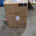 EUHOMY 3.5 Cu.Ft Chest Freezer with Removable Basket, Small Deep Freezer Adjustable 7 Thermostat, Quiet Mini Freezer Free-Standing Top Door, Energy Saving for Apartment/Garage/Basement/Dorm/Home,Black