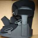 United Ortho USA14115 Short Air Cam Walker Fracture Boot, Medium, Black