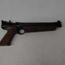 Crosman P1377BR American Classic Variable-Pump .177-Caliber Pellet Air Pistol, Brown