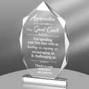 Panelee Thank You Gifts for Women Men Acrylic Appreciation Inspirational Gift Office Coworker Farewell Acrylic Sign Table Decor for Home(Fresh)