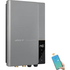 Electric Tankless Water Heater WINTEMP 27kW 240V, Whole House Hot Water Supply, On Demand Instant Endless Water Heater, with LED Temperature Display, WiFi Control, Up to 6.3 GPM, ETL Certified
