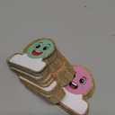 48 Pcs Magnetic Dry Erase Labels Magnetic Name Tags Plates Smile Face Shaped Writable Tag Locker Name Plates Dry Erase Stickers Labels for Classroom School Bus Teacher Student Whiteboards